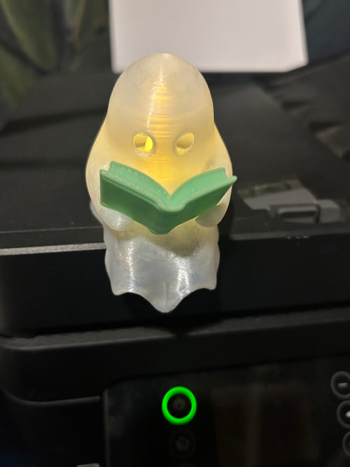 Ghost reader tea light