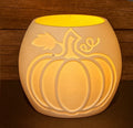 Pumpkin tea light holder
