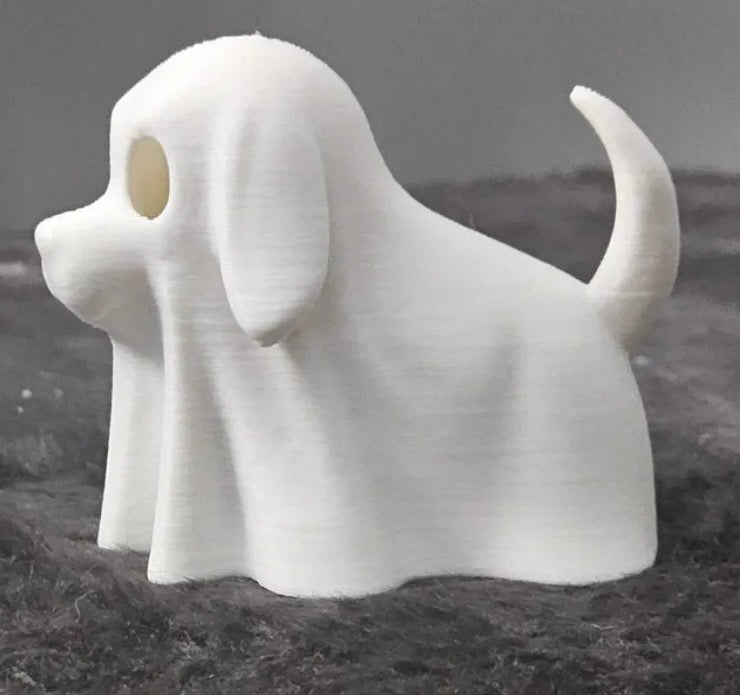 Dog Ghost tea light cover