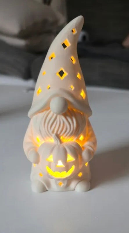 Magical gnome tea light cover